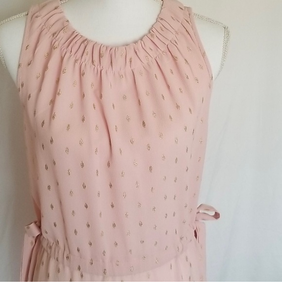 Juicy Couture Pink Ruched Halter Midi Dress - Picture 2 of 3